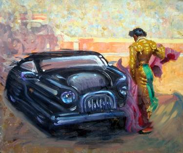 Print of Pop Art Car Paintings by Chazz Miller