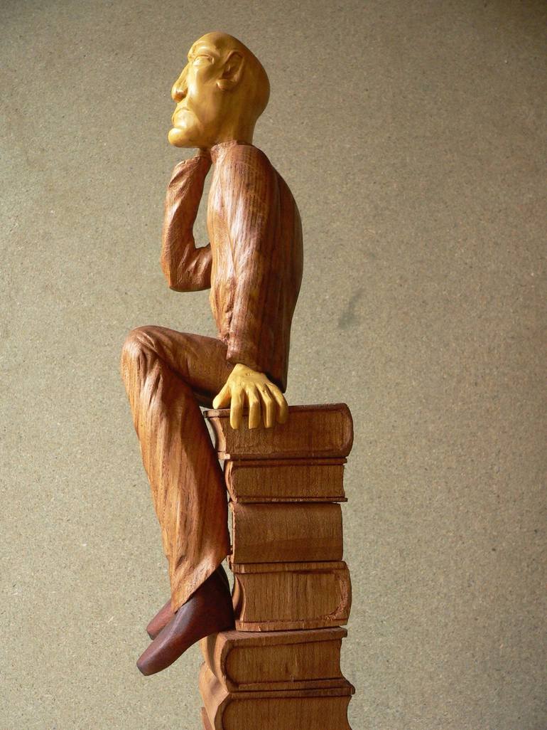 Original Figurative Cartoon Sculpture by George Lewis