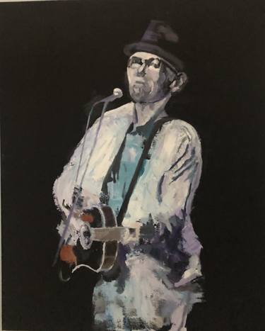 Print of Portraiture Music Paintings by Shelley Sansbury