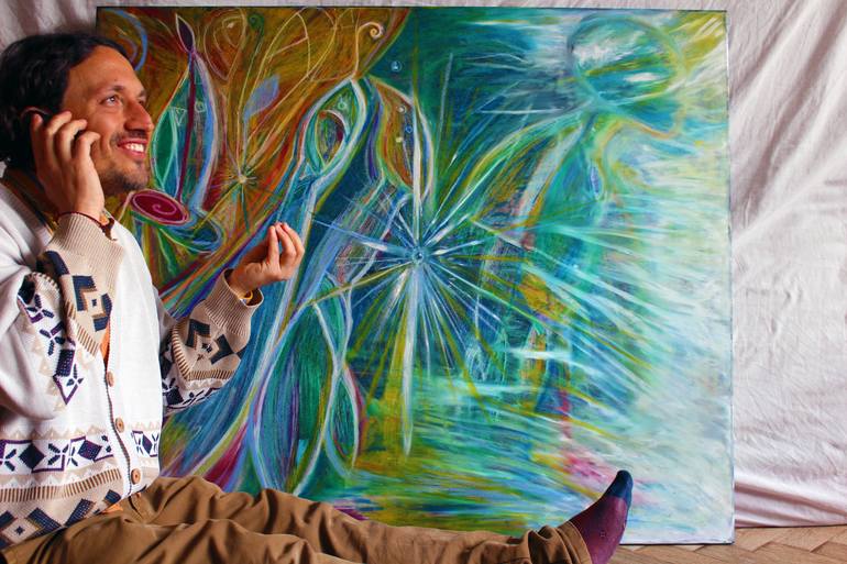 Original Fine Art Light Painting by Teo Sirio Sica