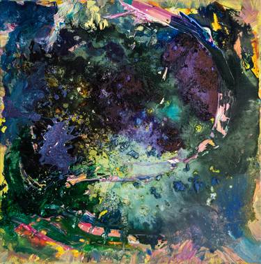 Print of Abstract Expressionism Outer Space Paintings by Matteo Sica