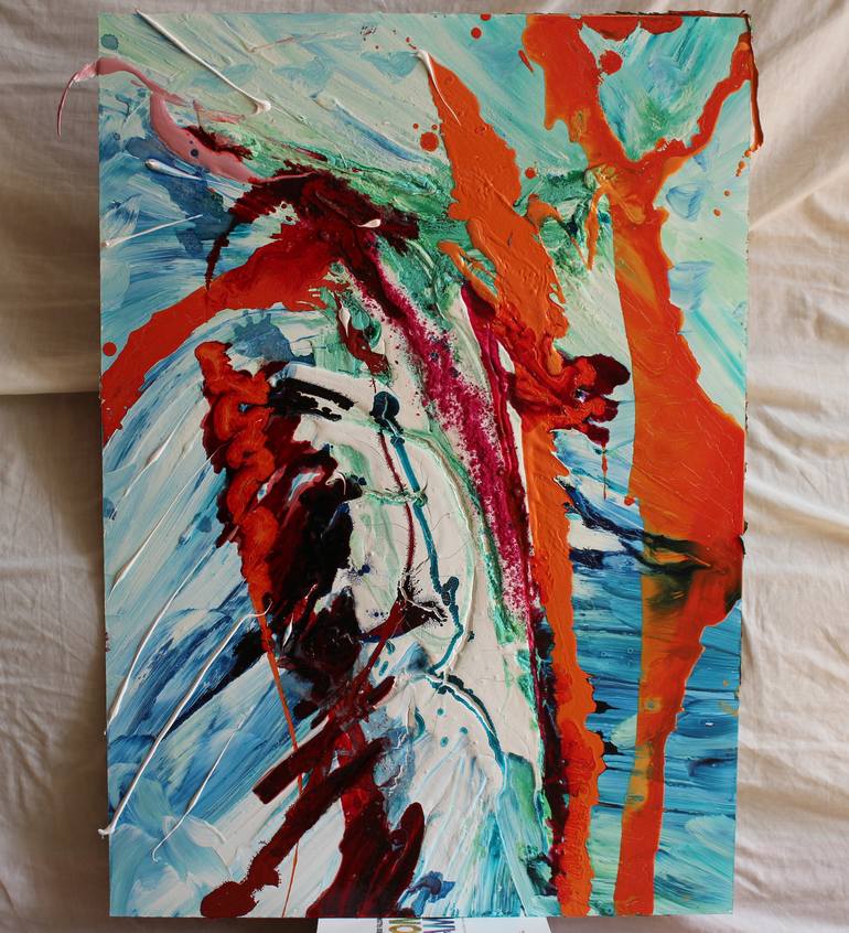 Original Abstract Painting by Matteo Sica