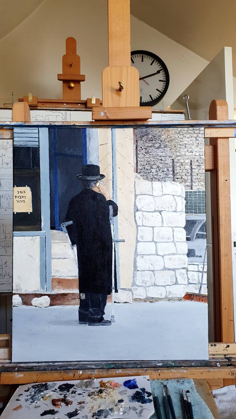 Original Realism Cities Painting by Max Baris