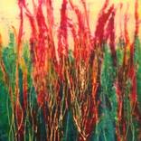 Golden Desert Bloom by Bonnie Pisik