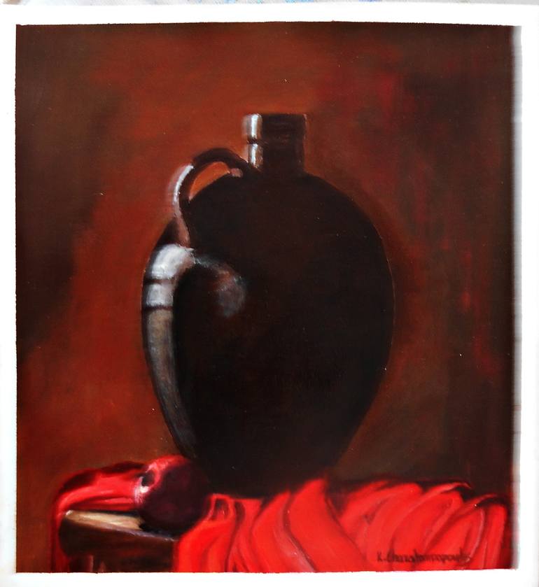 Original Still Life Painting by Konstantinos Charalampopoulos