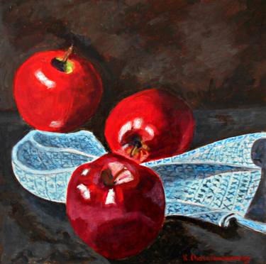Original Fine Art Still Life Paintings by Konstantinos Charalampopoulos