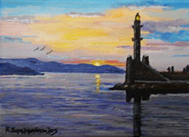 Original Fine Art Seascape Paintings by Konstantinos Charalampopoulos