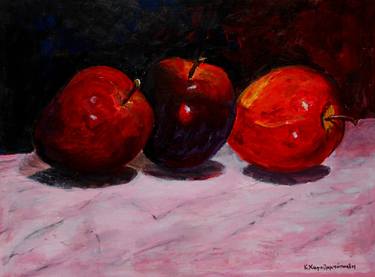 Print of Expressionism Still Life Paintings by Konstantinos Charalampopoulos