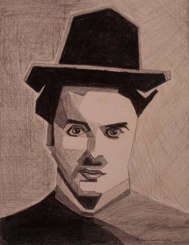 Print of Portrait Drawings by Konstantinos Charalampopoulos