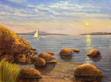 Original Realism Seascape Paintings by Mark Hunter