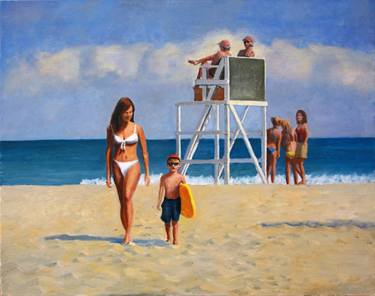 Original Beach Paintings by Mark Hunter