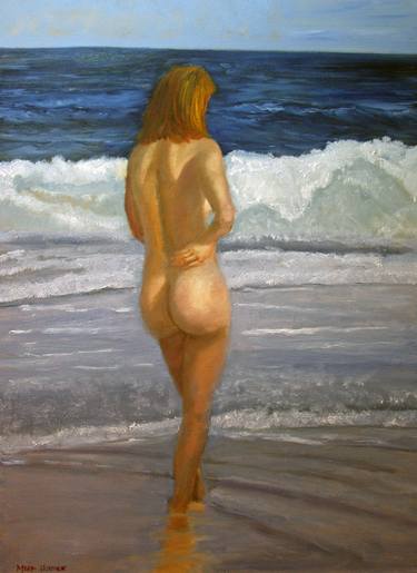 Print of Nude Paintings by Mark Hunter