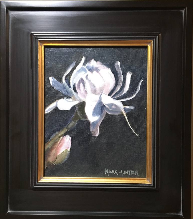 Original Floral Painting by Mark Hunter