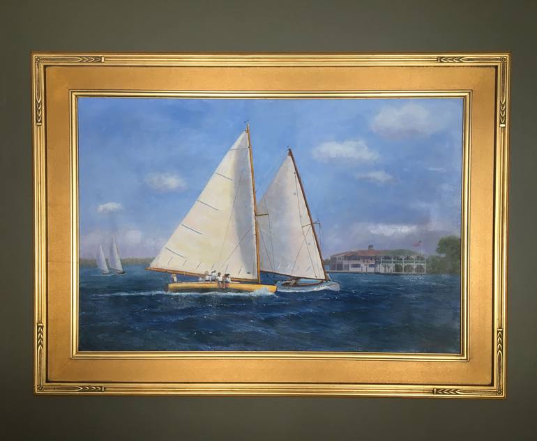 Original Other Seascape Painting by Mark Hunter