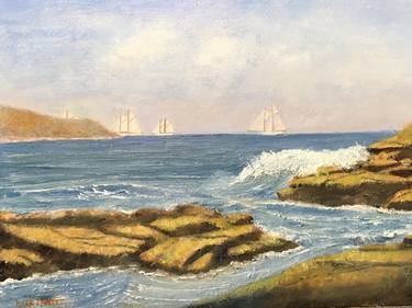 Original Seascape Paintings by Mark Hunter