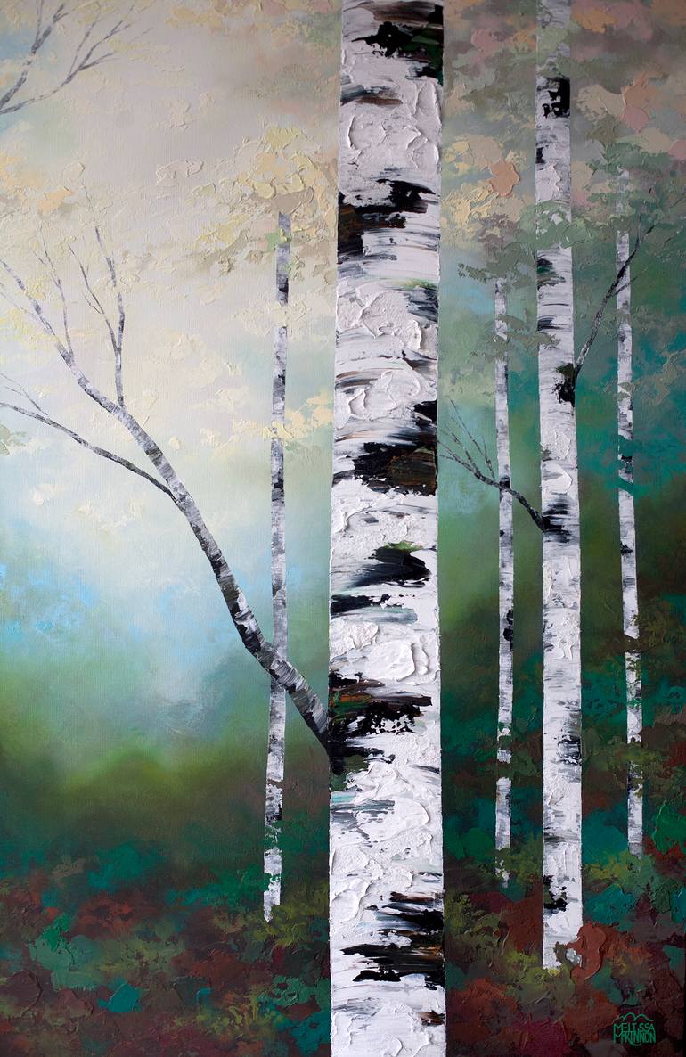 Original Abstract Landscape Painting by Melissa Mckinnon