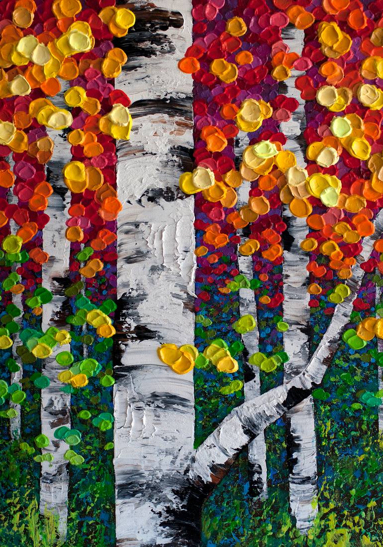 Original Abstract Landscape Painting by Melissa Mckinnon
