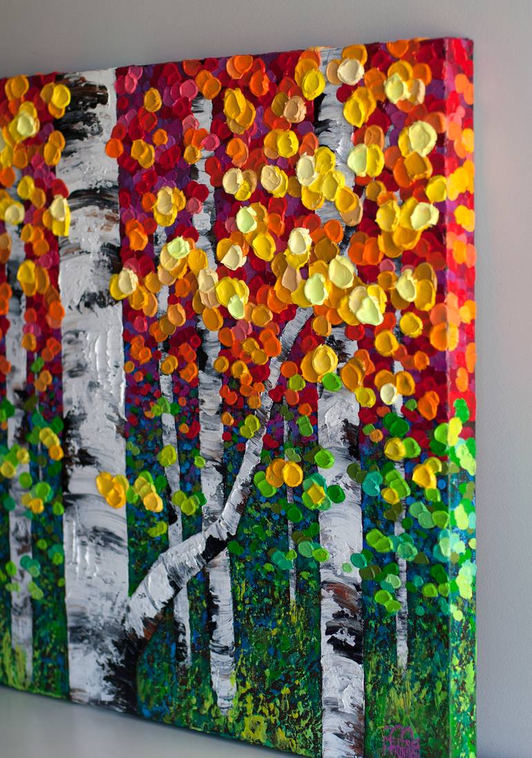 Original Abstract Landscape Painting by Melissa Mckinnon