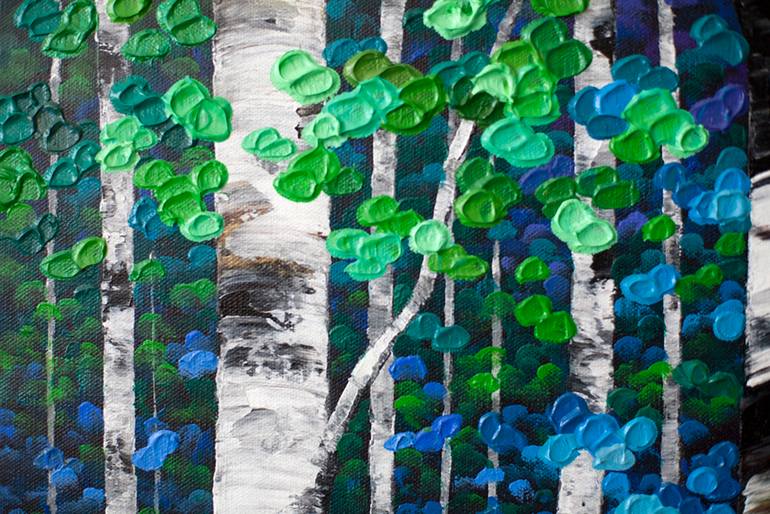 Original Abstract Landscape Painting by Melissa Mckinnon