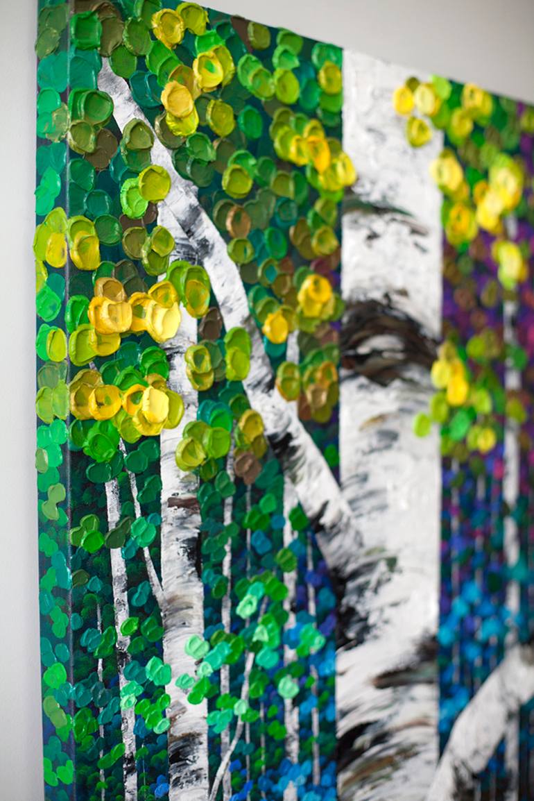 Original Abstract Landscape Painting by Melissa Mckinnon