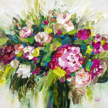 Original Fine Art Floral Paintings by Melissa McKinnon