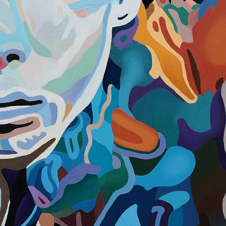 Original Figurative People Painting by Nancy Aurand-Humpf