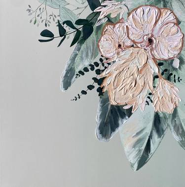 Original Figurative Floral Digital by MARIE ANTUANELLE