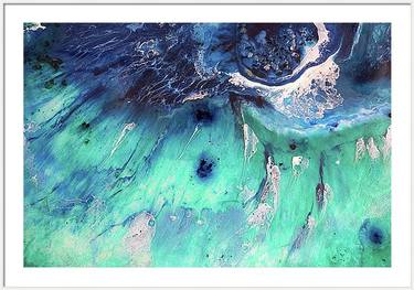 Bondi Surf 3  | MARIE ANTUANELLE Original abstract painting Painting by A N T U A N E L L E thumb
