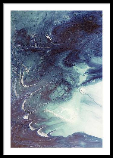 Neutral Ocean Wave Artwork Abstract Neutral Ocean Wave Art Abstract Painting  Large Neutral Ocean Art Seascape Abstract Fine Artwork - Dreaming 9 thumb