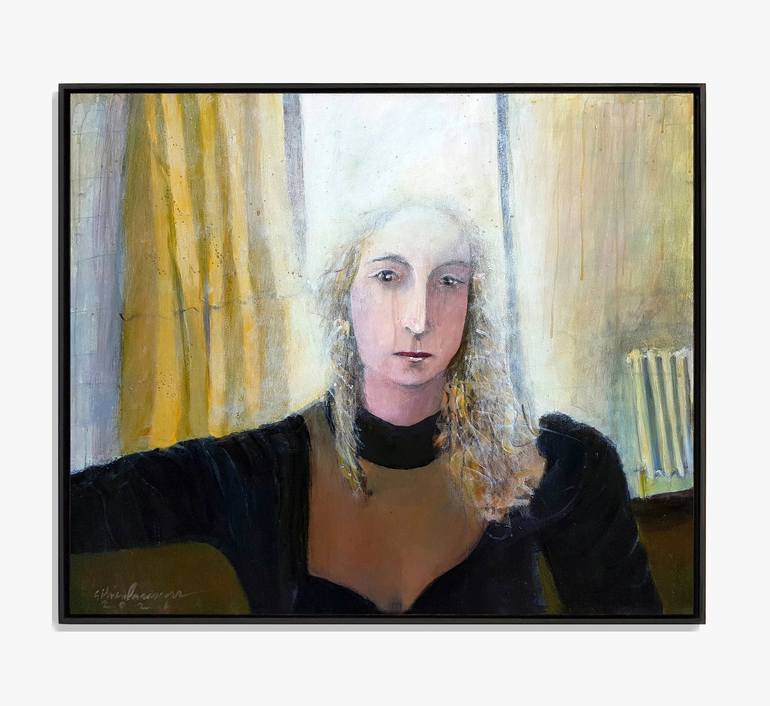 Original Portrait Painting by Silviu Parascan