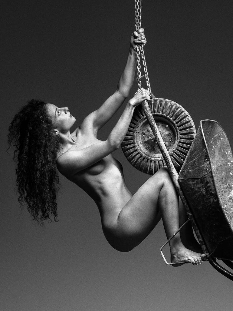 Original Black & White Nude Photography by Peter Zelei