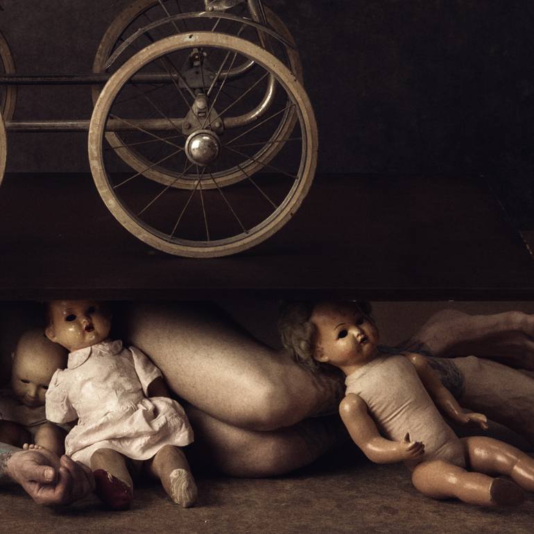 Original Conceptual Nude Photography by Peter Zelei