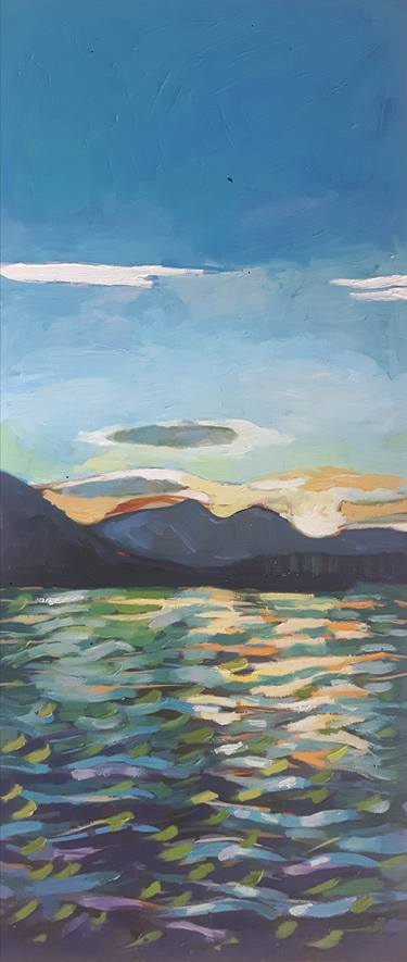 Original Expressionism Landscape Paintings by Elizabeth Harris