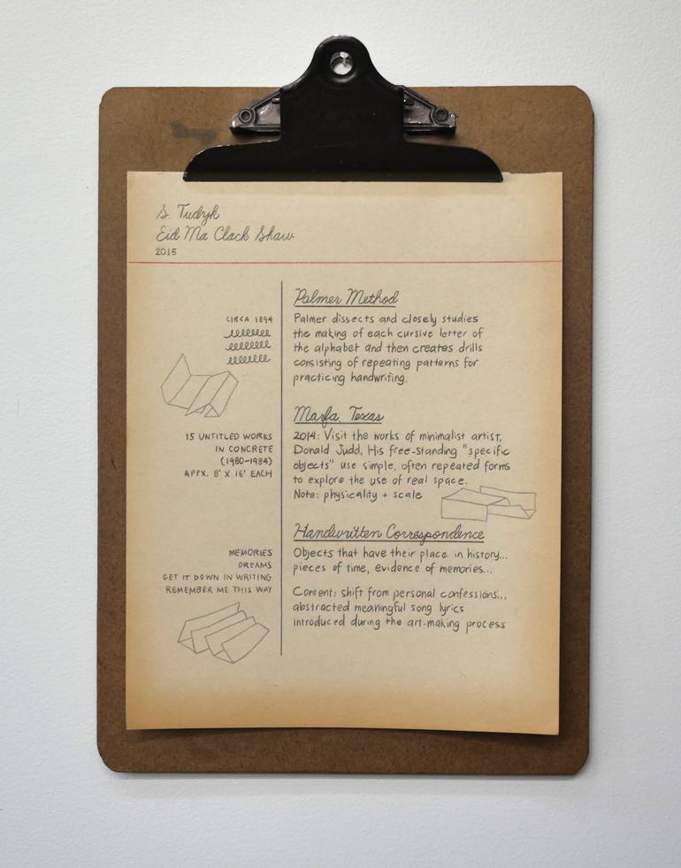 Original Abstract Calligraphy Painting by Sam Tudyk