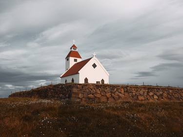 Modrudalur Church at Dawn, Iceland (Published at VOGUE.COM) XL thumb