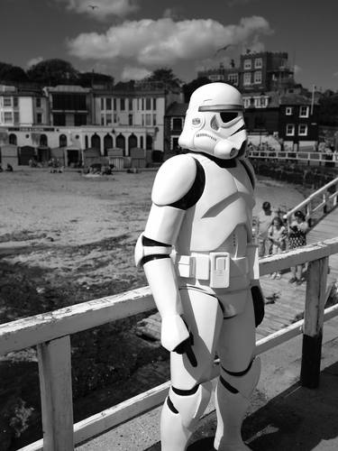 Stormtrooper at the Seaside (MEDIUM) thumb