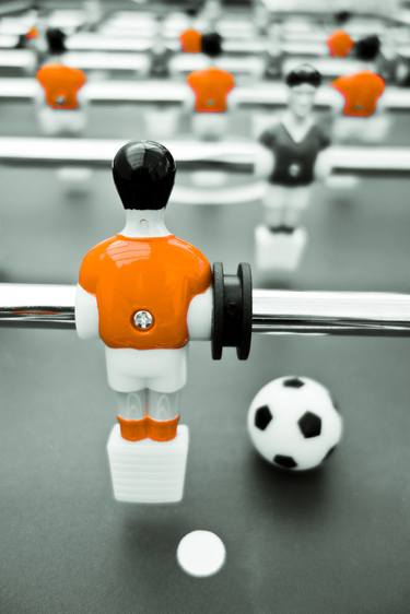 Table Football - Defender (Ready to Hang) Alu-Dibond Print (MINI) thumb