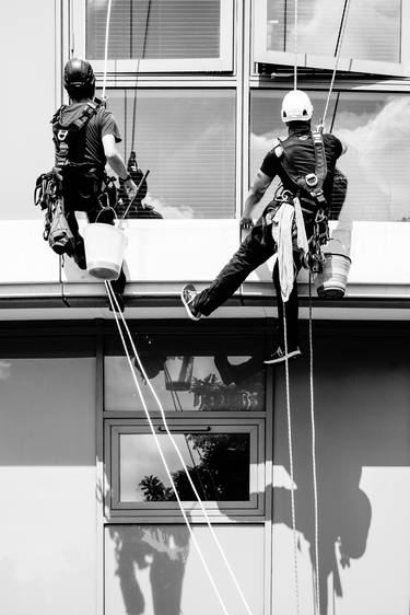The Window Cleaners #1 (Ready To Hang) LARGE - Limited Edition 1 of 3 +1AP thumb