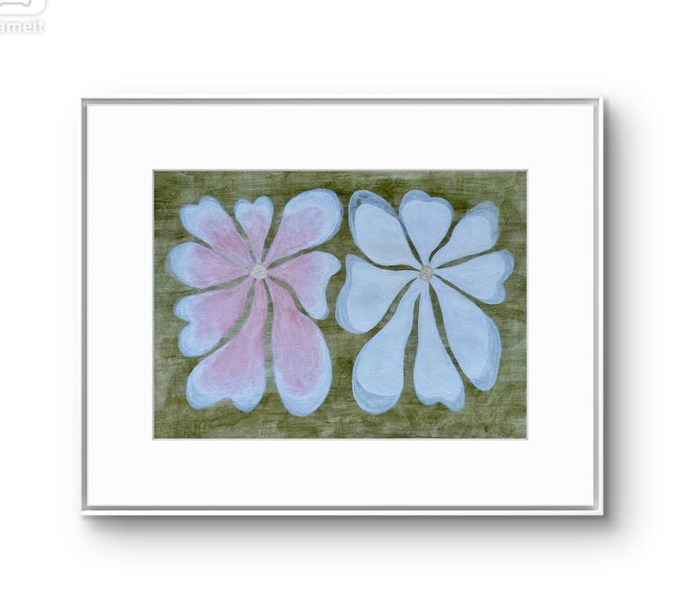 Original Illustration Floral Painting by Denise Forster