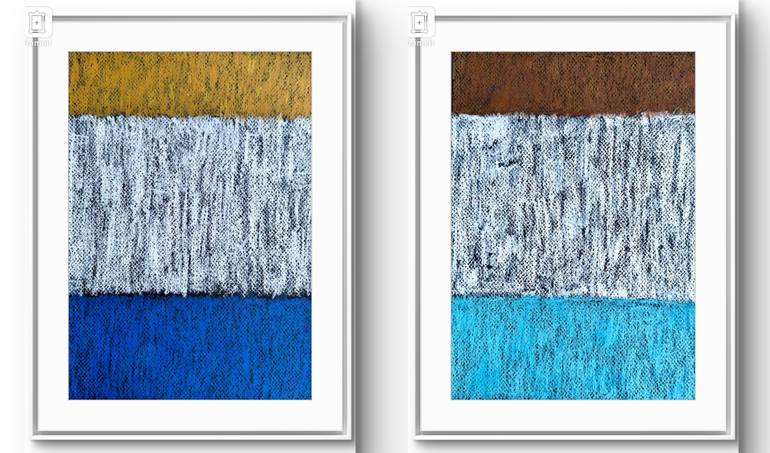 Original Minimalism Abstract Painting by Denise Forster