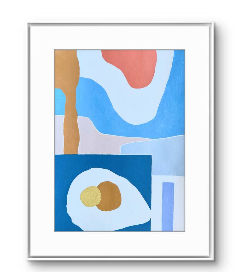 Original Minimalism Abstract Painting by Denise Forster