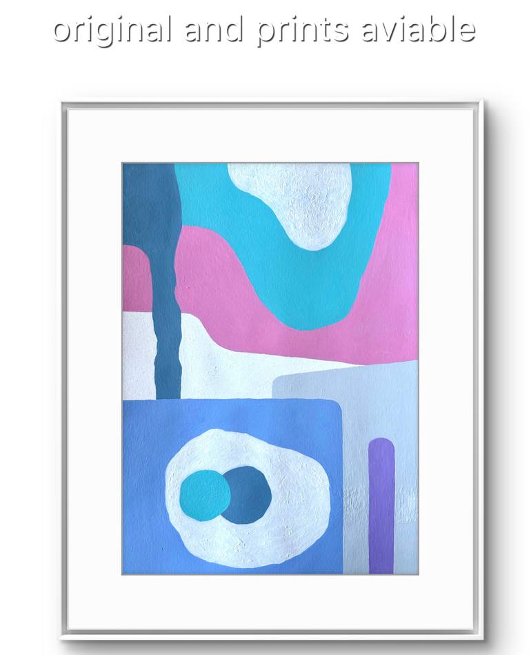 Original Minimalism Abstract Painting by Denise Forster