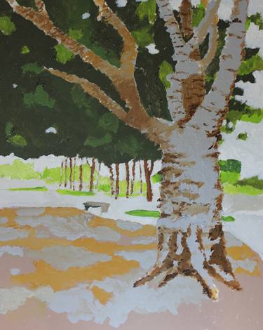 Print of Tree Paintings by Denise Forster
