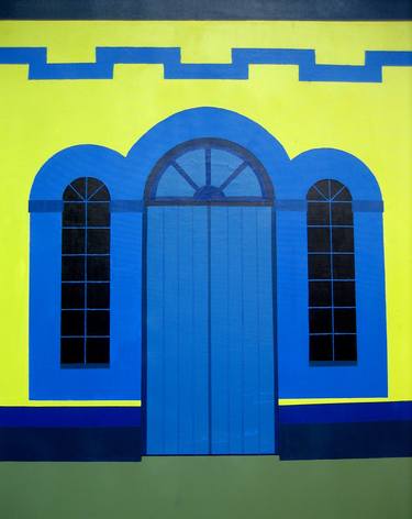 Original Architecture Painting by Denise Forster