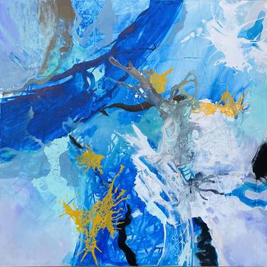 Original Modern Abstract Paintings by Shazia Imran