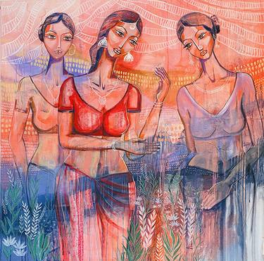 Original Women Paintings by Shazia Imran