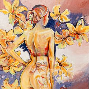 Original Impressionism Nude Paintings by Shazia Imran