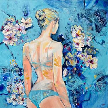 Original Expressionism Nude Paintings by Shazia Imran