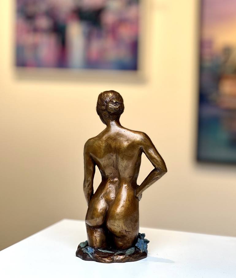 Original Figurative Nude Sculpture by Shazia Imran