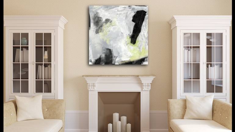 Original Abstract Expressionism Abstract Mixed Media by Nick Byer
